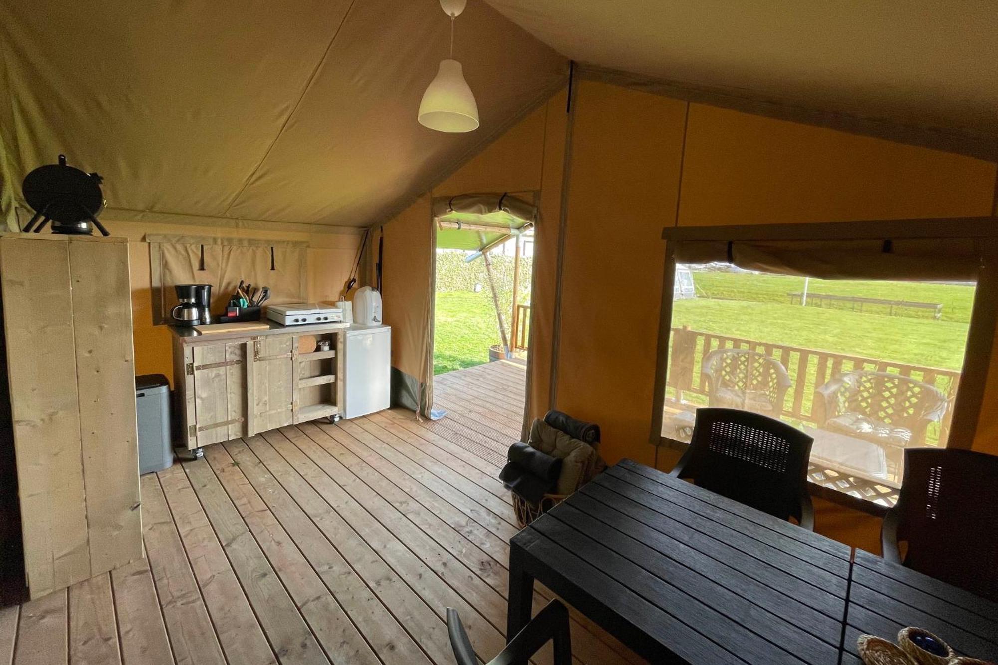 Glamping De Hof Van Eeden Warmond Exterior foto
